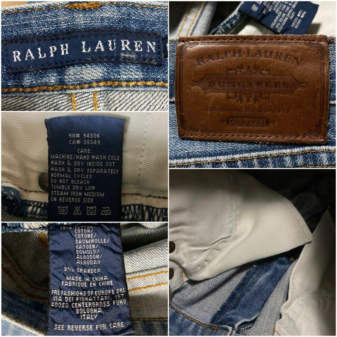 Ralph Lauren - 【美品・希少】 ラルフローレン 90's DUNGAREES 革タグ