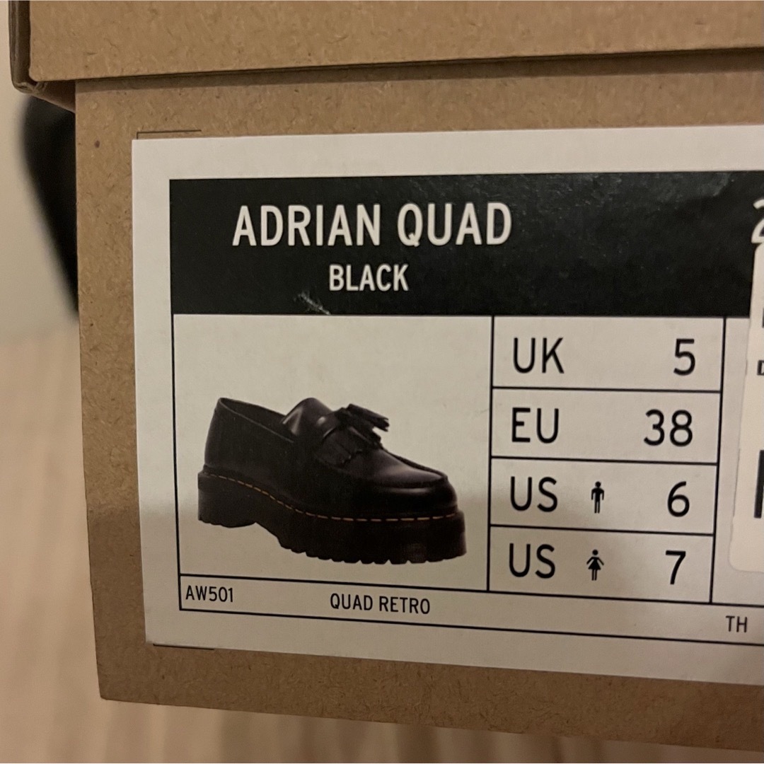 ドクターマーチン レディース ADRIAN QUAD タッセル ローファー 24