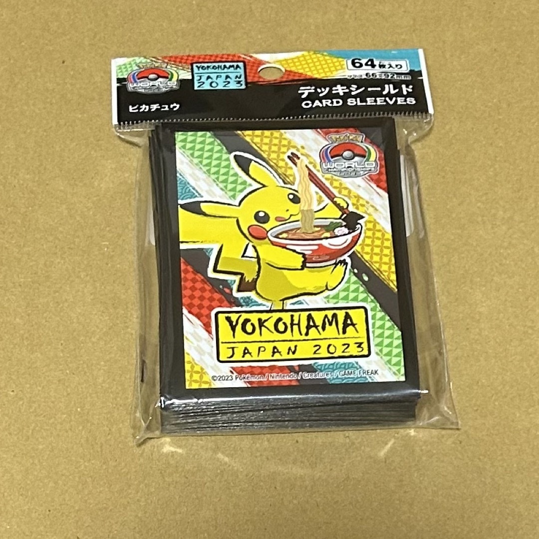 ポケモンカード WCS 横浜 スリーブ  デッキシールド　即日発送