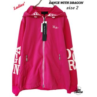 ダンスウィズドラゴン(Dance With Dragon)の新品未使用！DWD ダンスウィズドラゴン　ブルゾン　レディース2 パーカー　秋冬(ウエア)