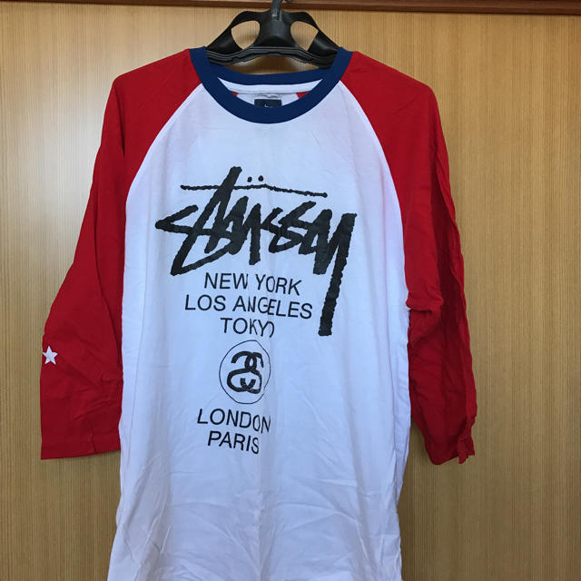 STUSSY(ステューシー)のSTUSSY✴︎ラグラン メンズのトップス(Tシャツ/カットソー(七分/長袖))の商品写真