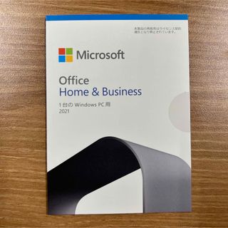マイクロソフト(Microsoft)のMicrosoft Office Home & Business 2021(その他)