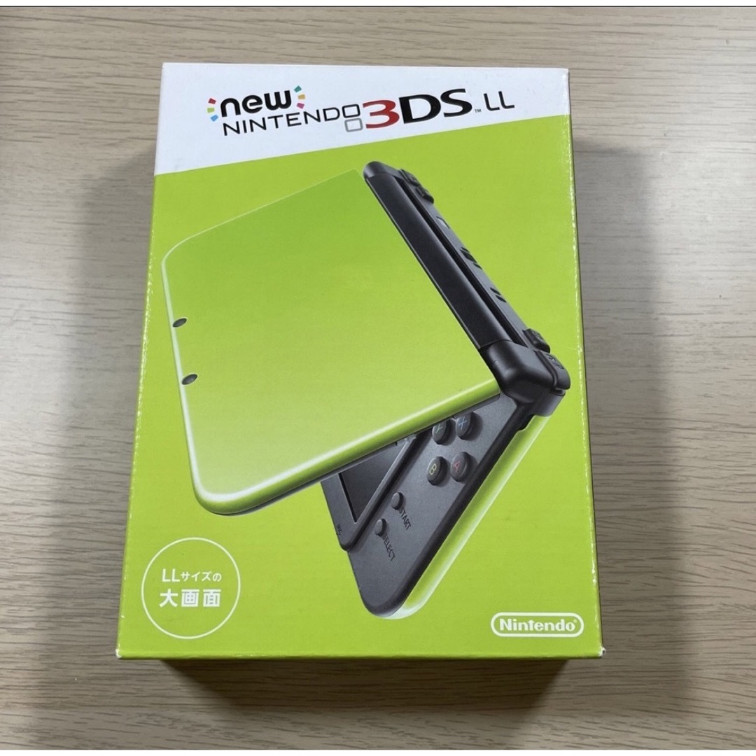 NEW Nintendo 3ds LL ライム×ブラック - 携帯用ゲーム機本体