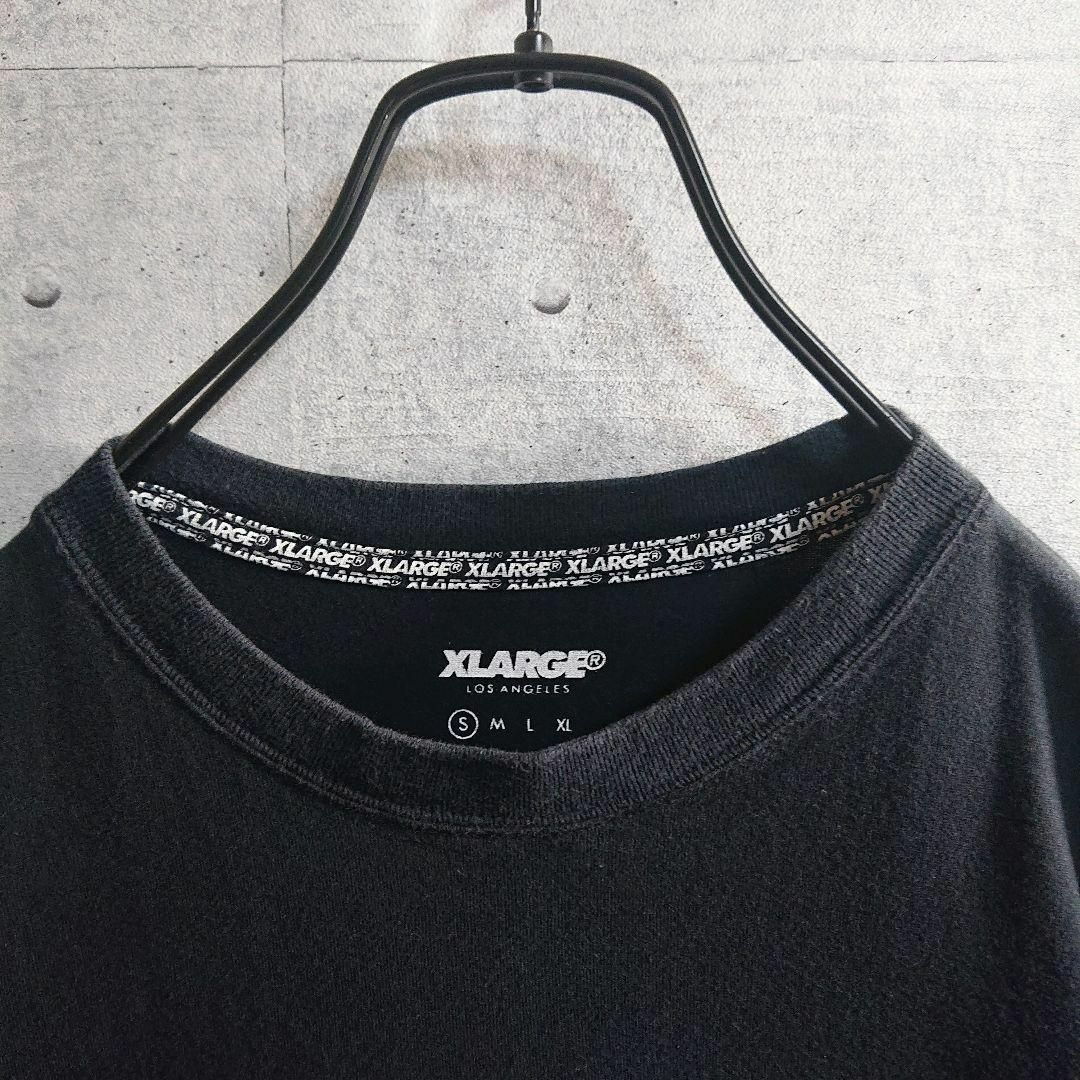 XLARGE(エクストララージ)の【エクストララージ】ビッグロゴ MTV コラボ 半袖  Tシャツ 黒 S メンズのトップス(Tシャツ/カットソー(半袖/袖なし))の商品写真