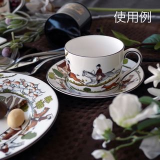 WEDGWOOD ウェッジウッド ハンティングシーン プレート 20cm