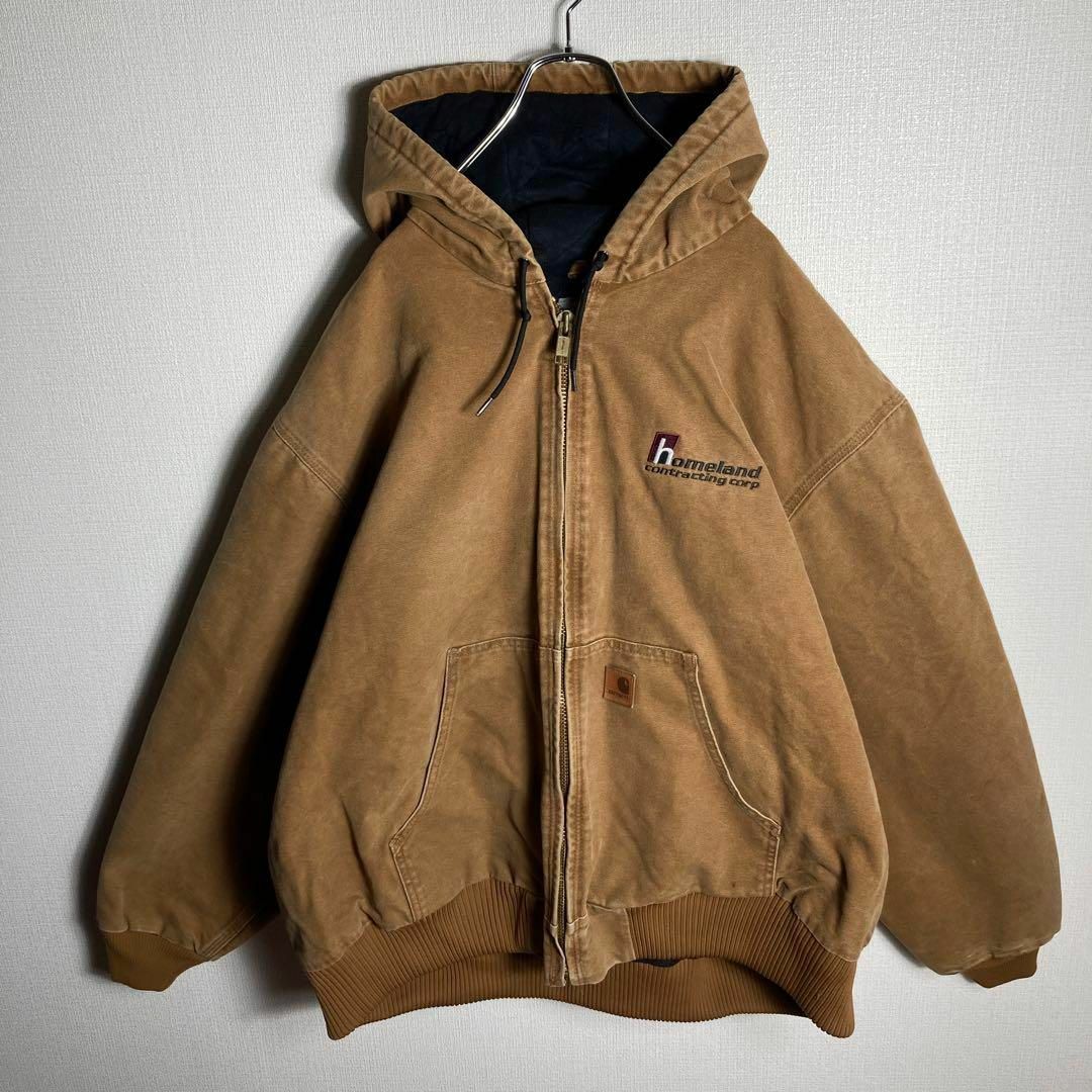 carhartt   希少3XLサイズカーハート アクティブジャケット 企業