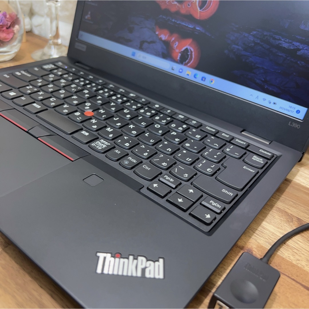 【美品】Thinkpad L390☘爆速SSD搭載☘i3第8世代☘メモリ8GB