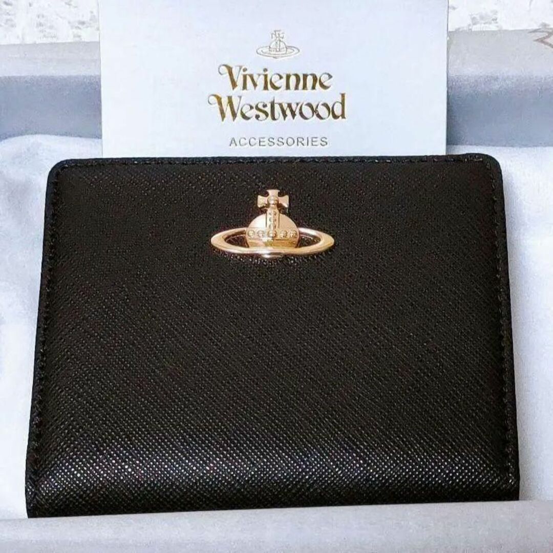 ✨美品✨♥️VIVIENNE WESTWOOD♥️ヴィンテージ レザー 折り財布