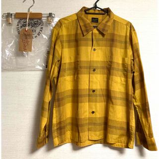 テンダーロイン T-T/C CHECK SHT 10AW キムタク マスタード - シャツ