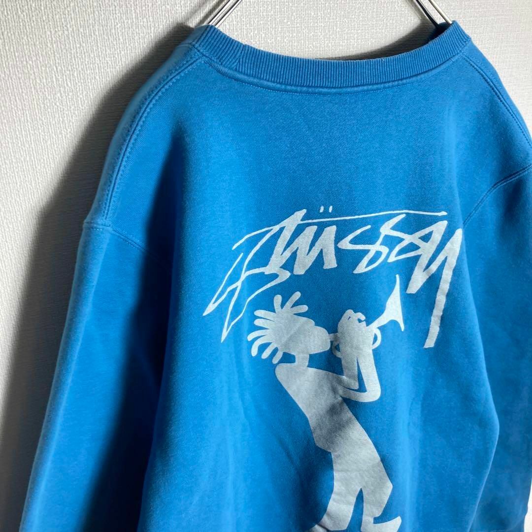 STUSSY   美品ステューシー シャドーマン スウェット 希少カラー