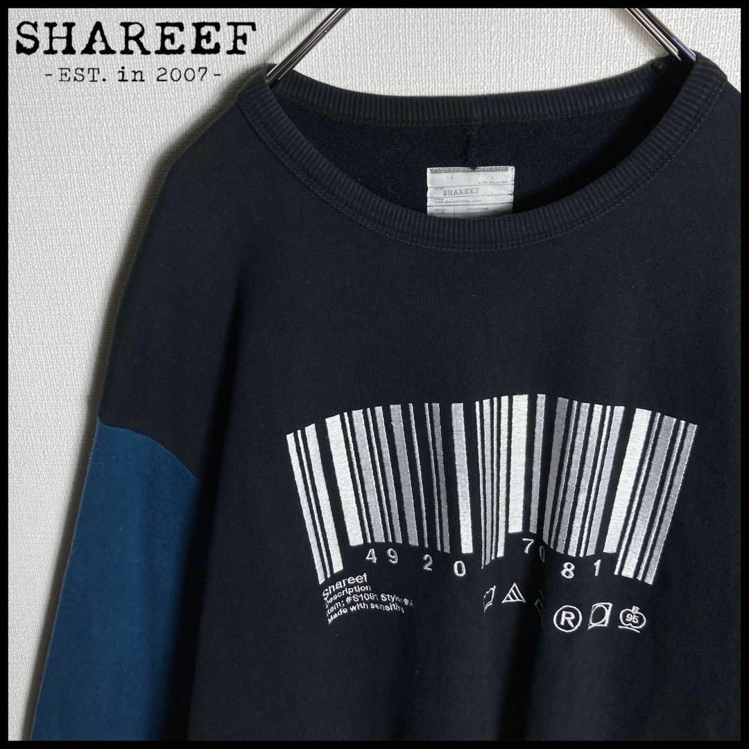 Shareef Barcode スウェット サイズ2