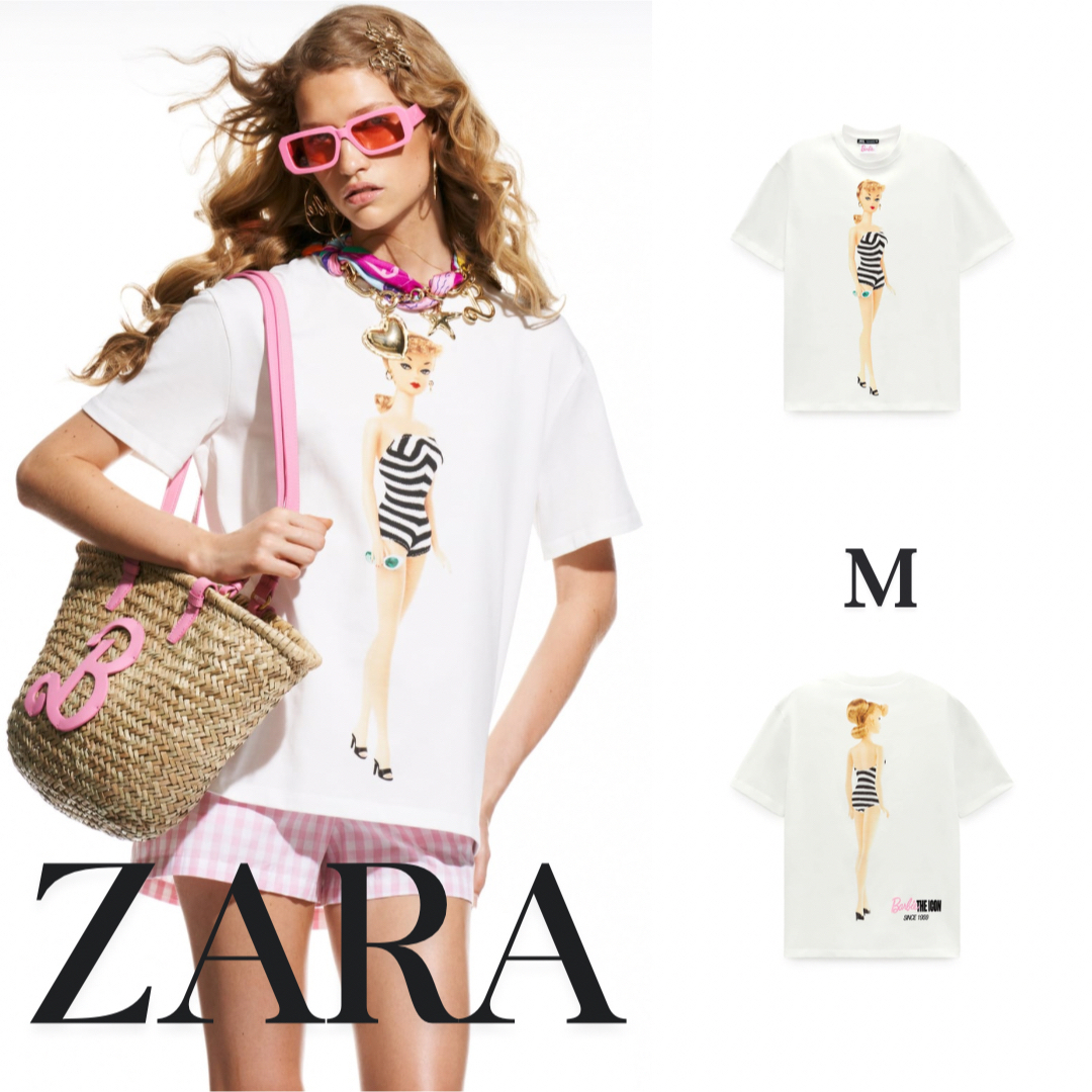 BARBIE  バービー　ZARA  Tシャツ　M