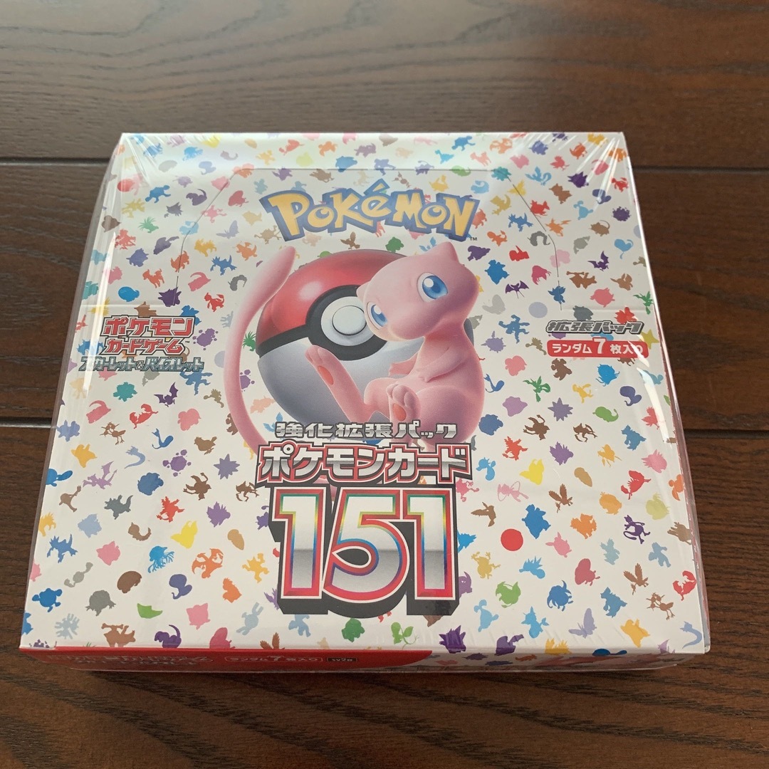 ポケモンカード151BOX シュリンク付き