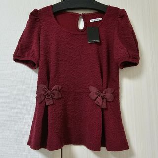 ウィルセレクション(WILLSELECTION)のWILLSELECTION ウィルセレクション ジャガードトップス(カットソー(半袖/袖なし))