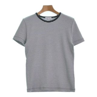 プラステ(PLST)のPLST プラステ Tシャツ・カットソー M 黒x白(ボーダー) 【古着】【中古】(カットソー(半袖/袖なし))