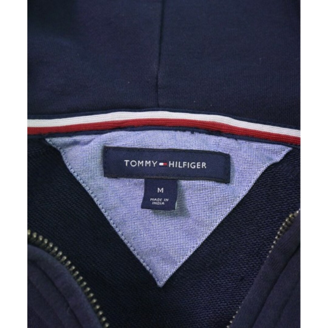 TOMMY HILFIGER(トミーヒルフィガー)のTOMMY HILFIGER トミーヒルフィガー パーカー M 紺 【古着】【中古】 メンズのトップス(パーカー)の商品写真