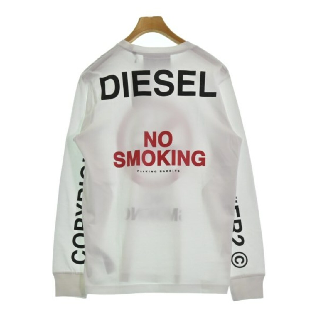 DIESEL ディーゼル Tシャツ・カットソー S 白