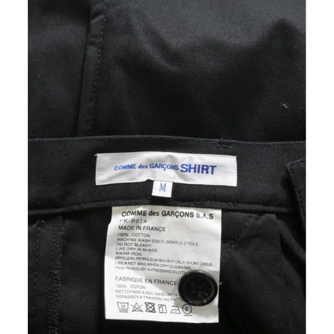 COMME des GARCONS SHIRT チノパン M 黒 【古着】【中古】 COMME des GARCONS SHIRT チノパン M 黒