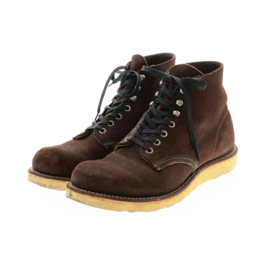 メンズREDWING レッドウィング ブーツ 26cm こげ茶系