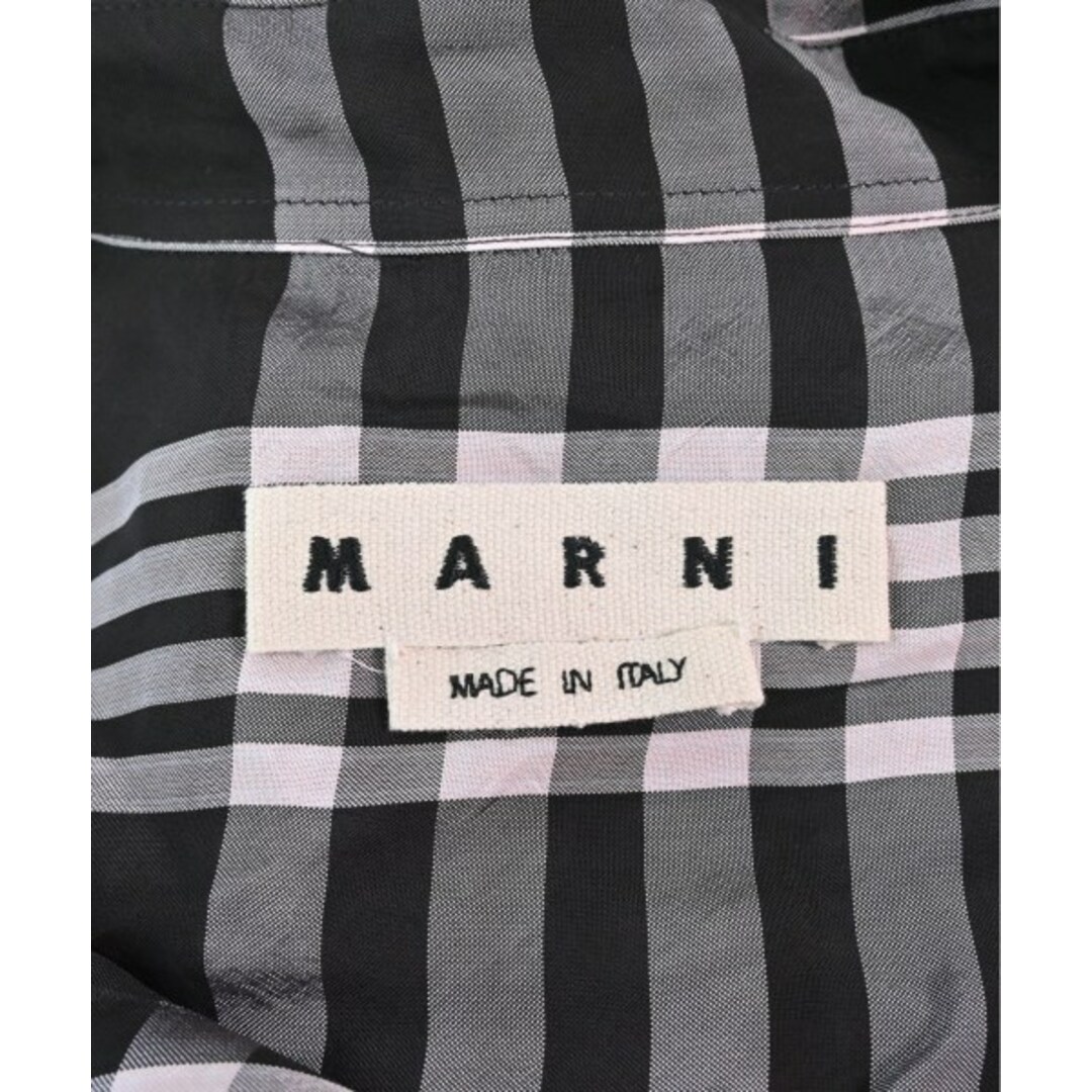 Marni(マルニ)のMARNI マルニ カジュアルシャツ 46(M位) 黒xピンク(チェック) 【古着】【中古】 メンズのトップス(シャツ)の商品写真