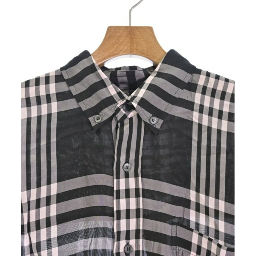 Marni(マルニ)のMARNI マルニ カジュアルシャツ 46(M位) 黒xピンク(チェック) 【古着】【中古】 メンズのトップス(シャツ)の商品写真