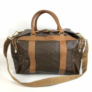celine - CELINE セリーヌ マカダム柄 2way ボストンバッグ ショルダー