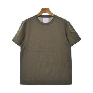 スローン(SLOANE)のSLOANE スローン Tシャツ・カットソー 2(M位) カーキ 【古着】【中古】(カットソー(半袖/袖なし))