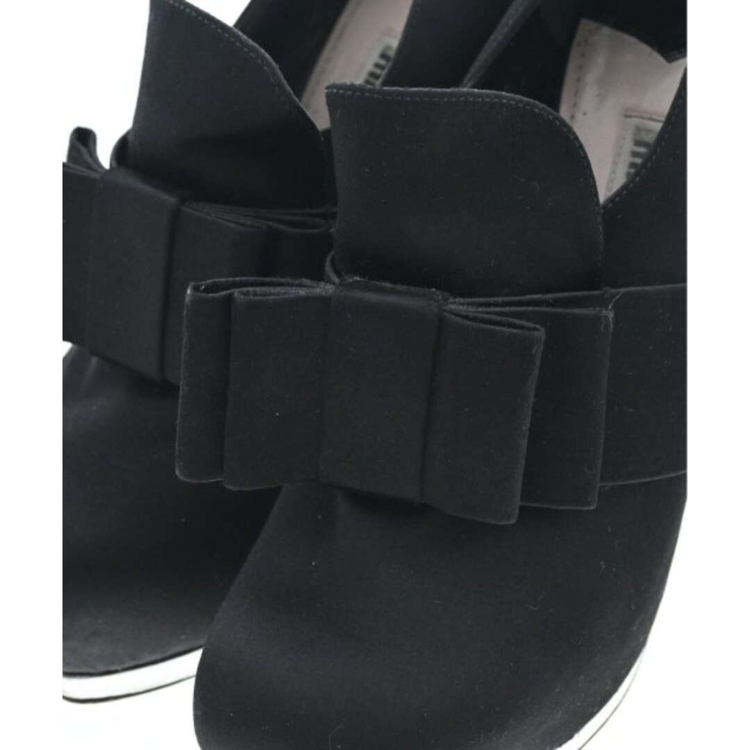 Miu Miu ミュウミュウ パンプス EU35(21.5cm位) 黒 【古着】 Miu Miu ミュウミュウ パンプス EU35(21.5cm位) 黒 【古着】