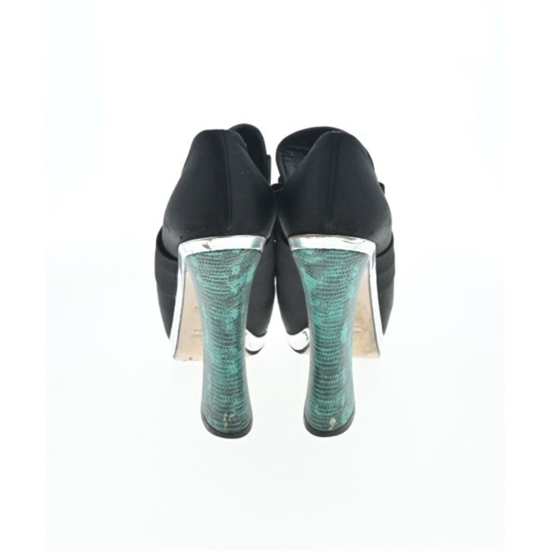 Miu Miu ミュウミュウ パンプス EU35(21.5cm位) 黒 【古着】 Miu Miu ミュウミュウ パンプス EU35(21.5cm位) 黒 【古着】