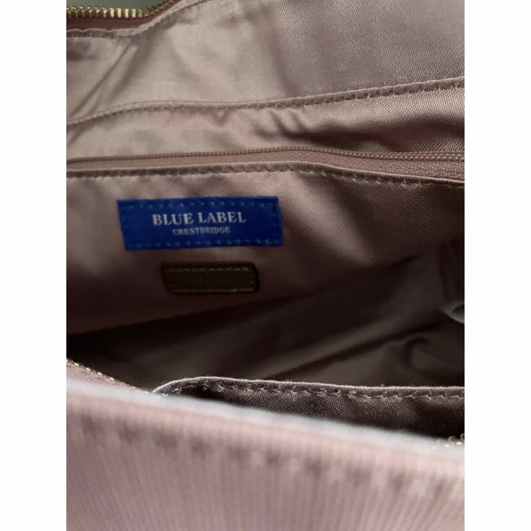 BLUE LABEL CRESTBRIDGE(ブルーレーベルクレストブリッジ)のブルーレーベルクレストブリッジショルダーバッグ美品 レディースのバッグ(ショルダーバッグ)の商品写真