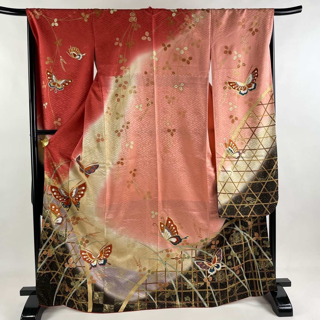 振袖 美品 逸品 身丈165.5cm 裄丈66cm 正絹