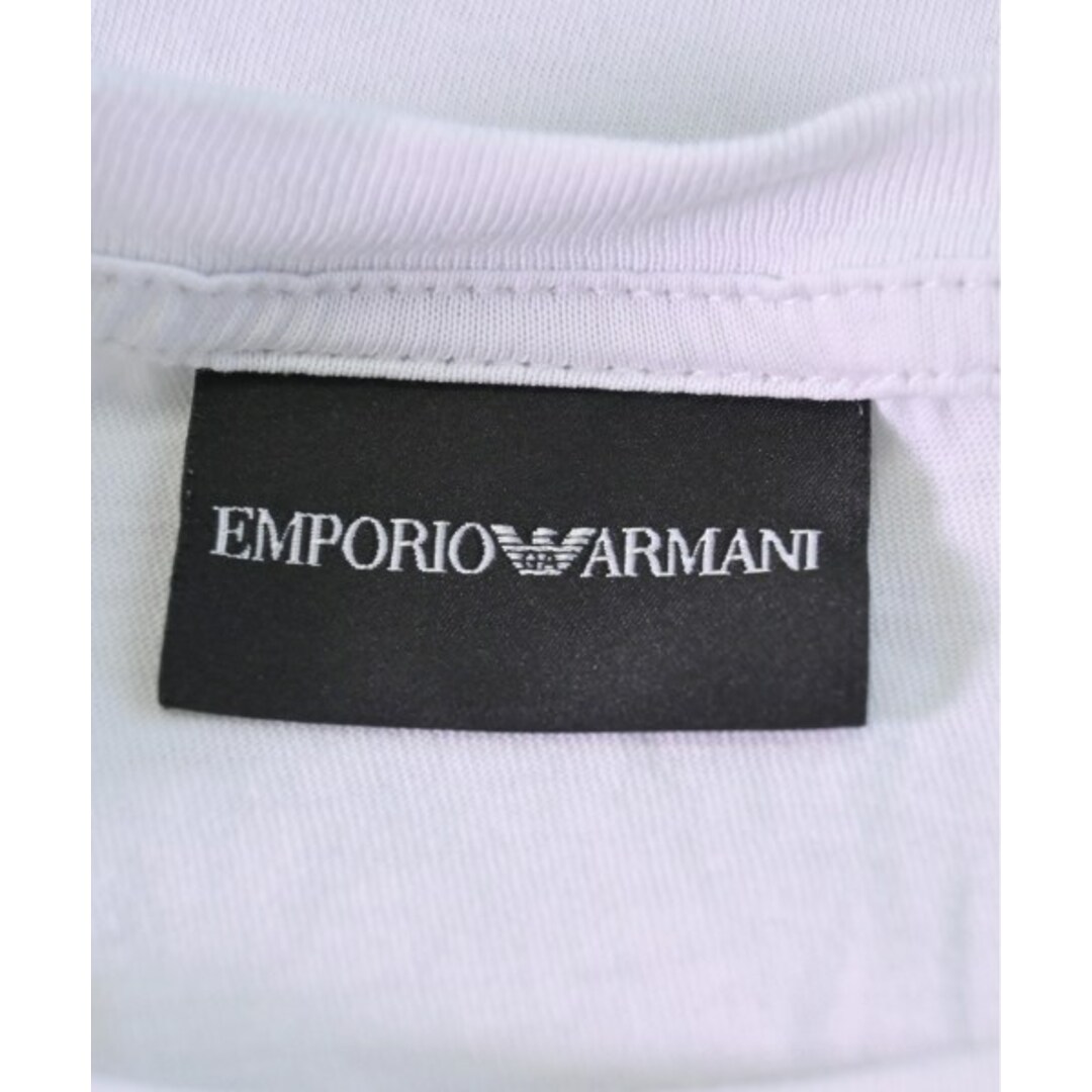 Emporio Armani(エンポリオアルマーニ)のEMPORIO ARMANI エンポリオアルマーニ Tシャツ・カットソー S 白 【古着】【中古】 メンズのトップス(Tシャツ/カットソー(半袖/袖なし))の商品写真