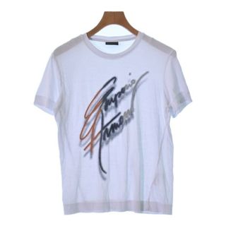 エンポリオアルマーニ(Emporio Armani)のEMPORIO ARMANI エンポリオアルマーニ Tシャツ・カットソー S 白 【古着】【中古】(Tシャツ/カットソー(半袖/袖なし))