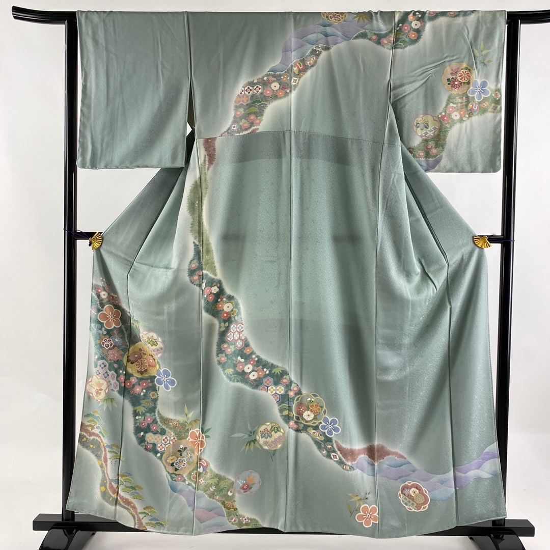 訪問着 身丈164.5cm 裄丈65.5cm 正絹 美品 名品