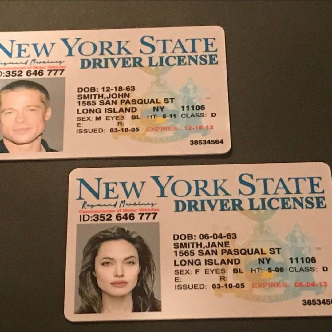 2枚セット Mr.&Mrs. スミス / ブラッド・ピット /NYC IDカード