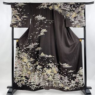 訪問着 美品 逸品 身丈161cm 裄丈69cm 正絹