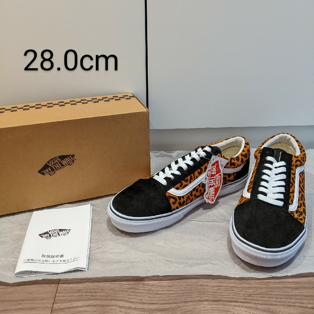 新品 VANS オールドスクール スエード OLD SKOOL 未使用 ヒョウ柄 | フリマアプリ ラクマ