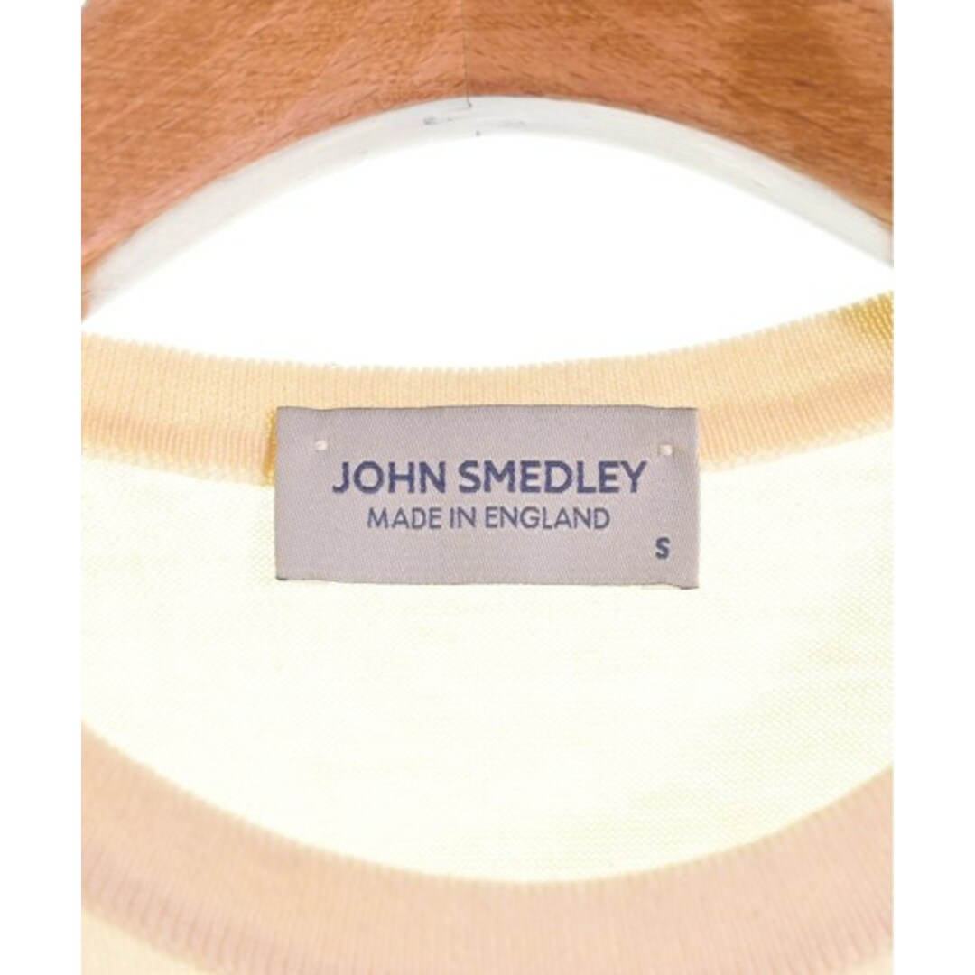 JOHN SMEDLEY ジョンスメドレー ベスト S ベージュ 【古着】【中古】