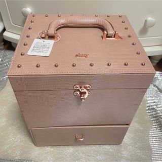 𓊆 未使用タグ付き eimy スタッズ コスメBOX 𓊇