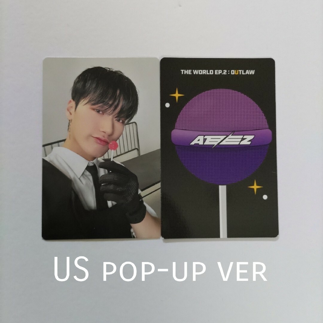 ATEEZ トレカ サン US pop-up - K-POP/アジア