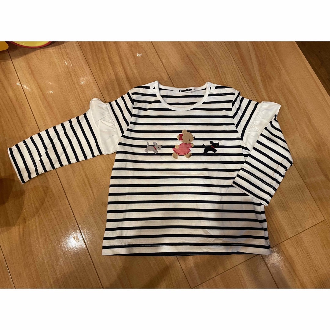 familiar(ファミリア)のロンT キッズ/ベビー/マタニティのキッズ服女の子用(90cm~)(Tシャツ/カットソー)の商品写真