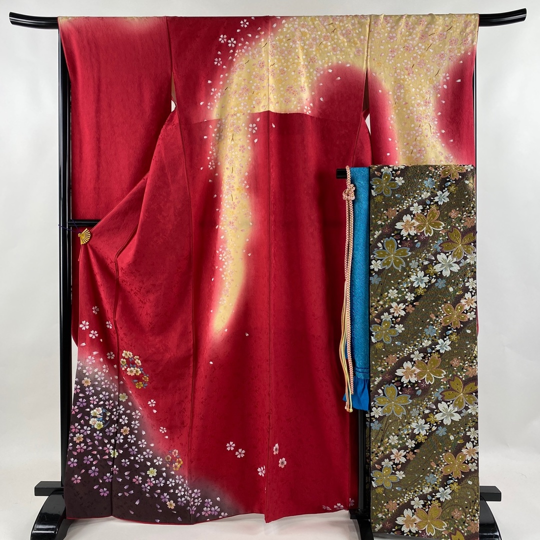 振袖 身丈165.5cm 裄丈66cm 正絹 秀品