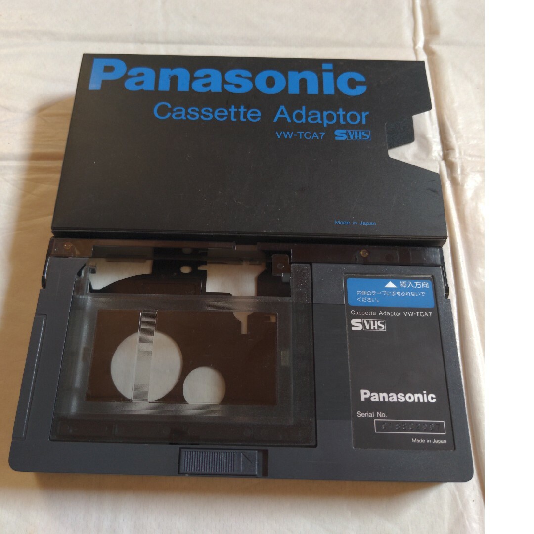 Panasonic パナソニック VHSカセットアダプター VW-TCA7 | フリマアプリ ラクマ