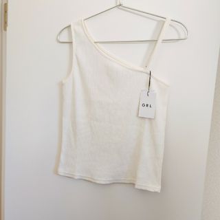 グレイル(GRL)の【新品】GRL白タンクトップ　グレイル(タンクトップ)