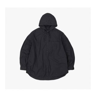 グラフペーパー(Graphpaper)のTypewriter Oversized Hooded Shirt(シャツ)