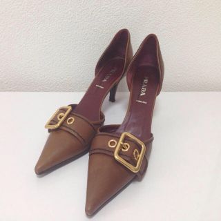 プラダ(PRADA)のプラダ レディなパンプス/本物(ハイヒール/パンプス)