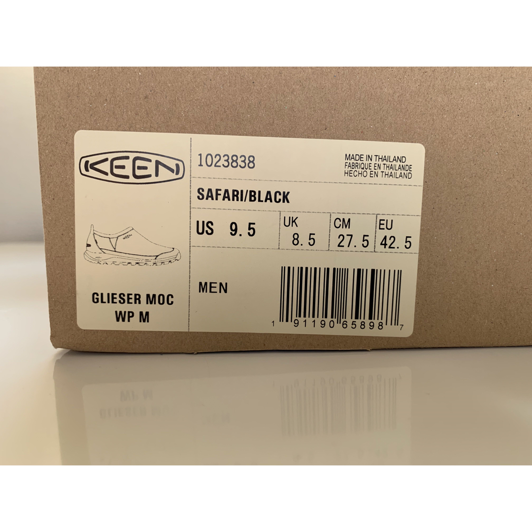 KEEN(キーン)の【新品】キーンGLIESER MOC WP  メンズの靴/シューズ(スリッポン/モカシン)の商品写真