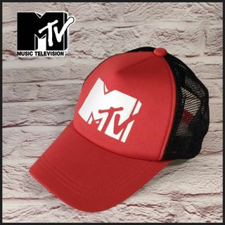 エムティーヴィー(MTV)のMTV　ミュージックテレビジョン　キャップ　メッシュキャップ　メンズ　レディース(キャップ)