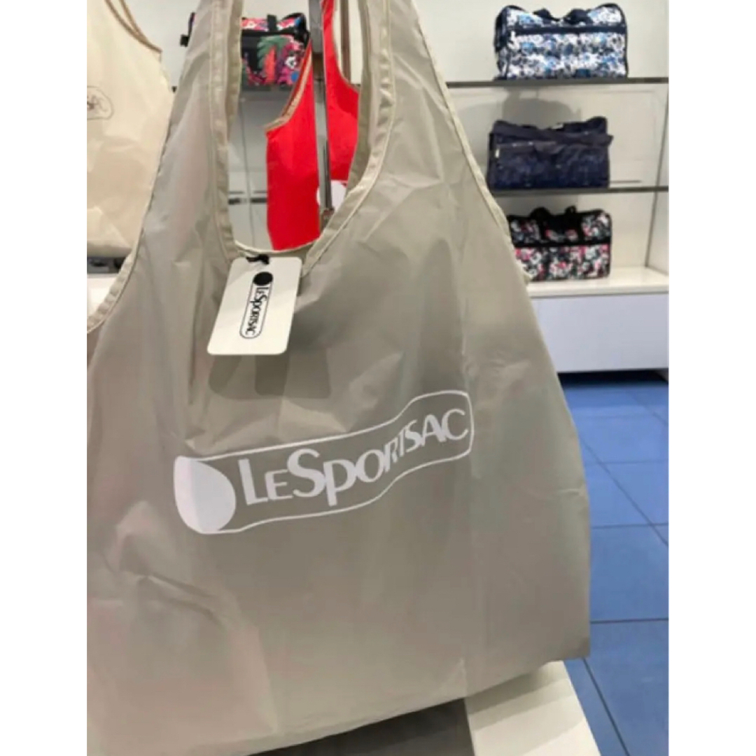 LeSportsac(レスポートサック)のレスポートサック　エコバッグ LG ECO MARKET TOTE グレー レディースのバッグ(エコバッグ)の商品写真