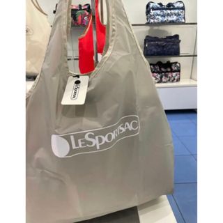 レスポートサック(LeSportsac)のレスポートサック　エコバッグ LG ECO MARKET TOTE グレー(エコバッグ)